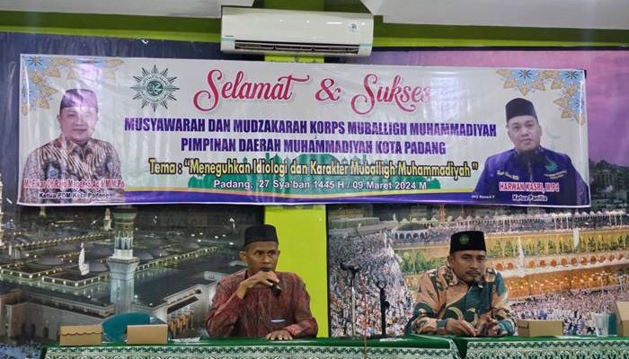 Korps Dibentuk, Muhammadiyah Padang Tingkatkan Kualitas Muballigh
