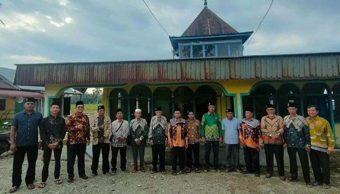 Tim Safari Ramadhan PDM Pasbar Kunjungan ke Desa Baru Ranah Batahan