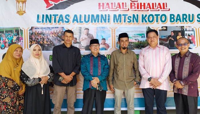 Halal Bihalal Alumni MTSN 2 Solok: Reuni dan Dukungan Maju Bersama